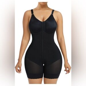 Sleek Black Shapewear Bodysuit
